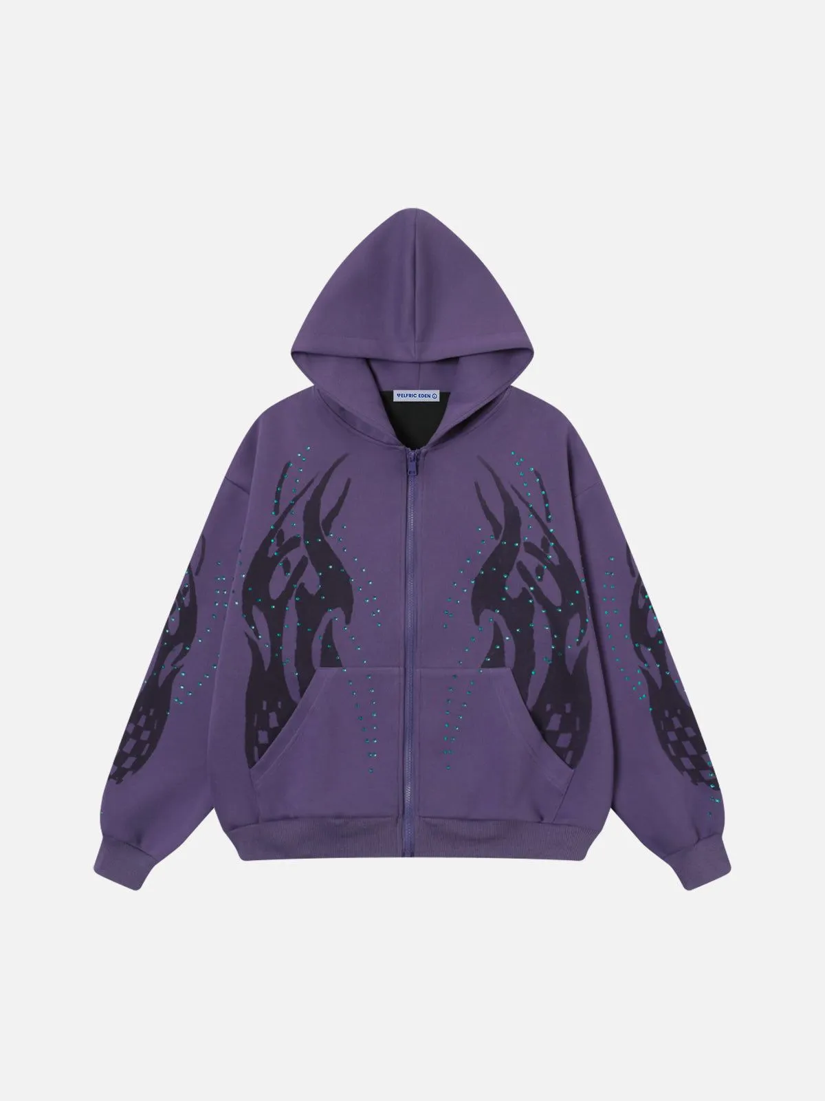 Aelfric Eden Oversized Calaite Flame Hoodie sold by Aelfric Eden