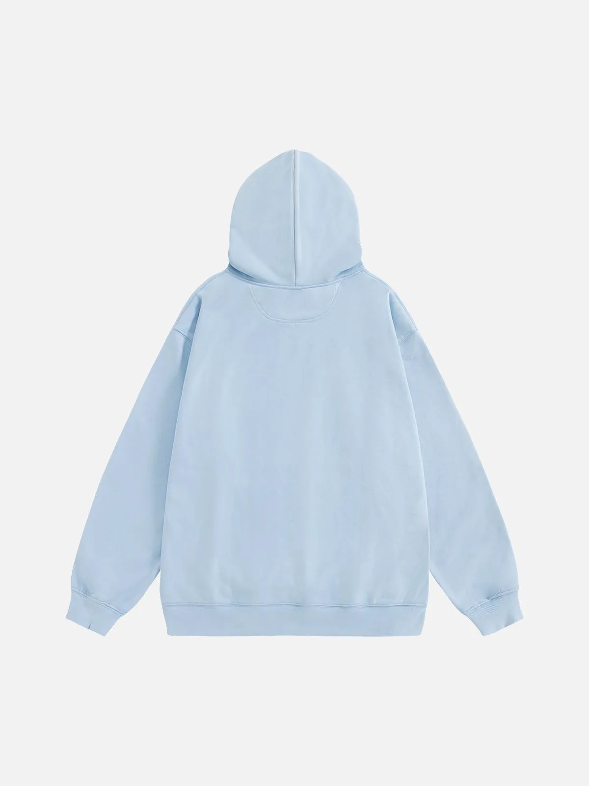 Aelfric Eden Pink Cat Print Pullover Hoodie sold by Aelfric Eden product image thumbnail 3