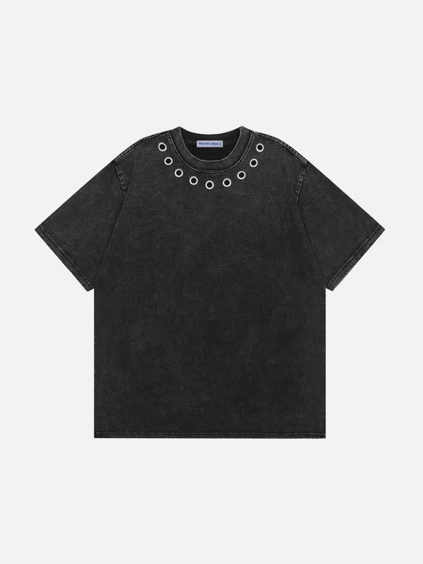 Aelfric Eden Ring Patchwork Washed Tee sold by Aelfric Eden