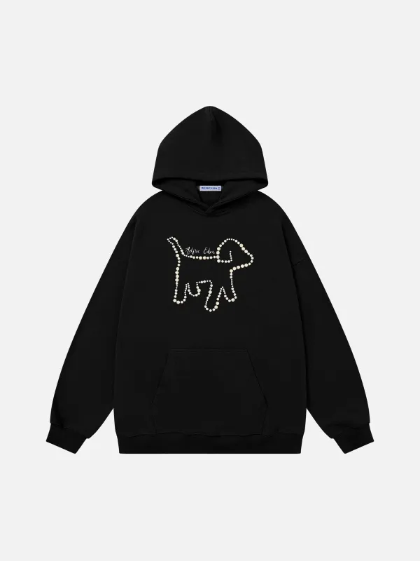 Aelfric Eden Pearl Puppy Pullover Hoodie sold by Aelfric Eden