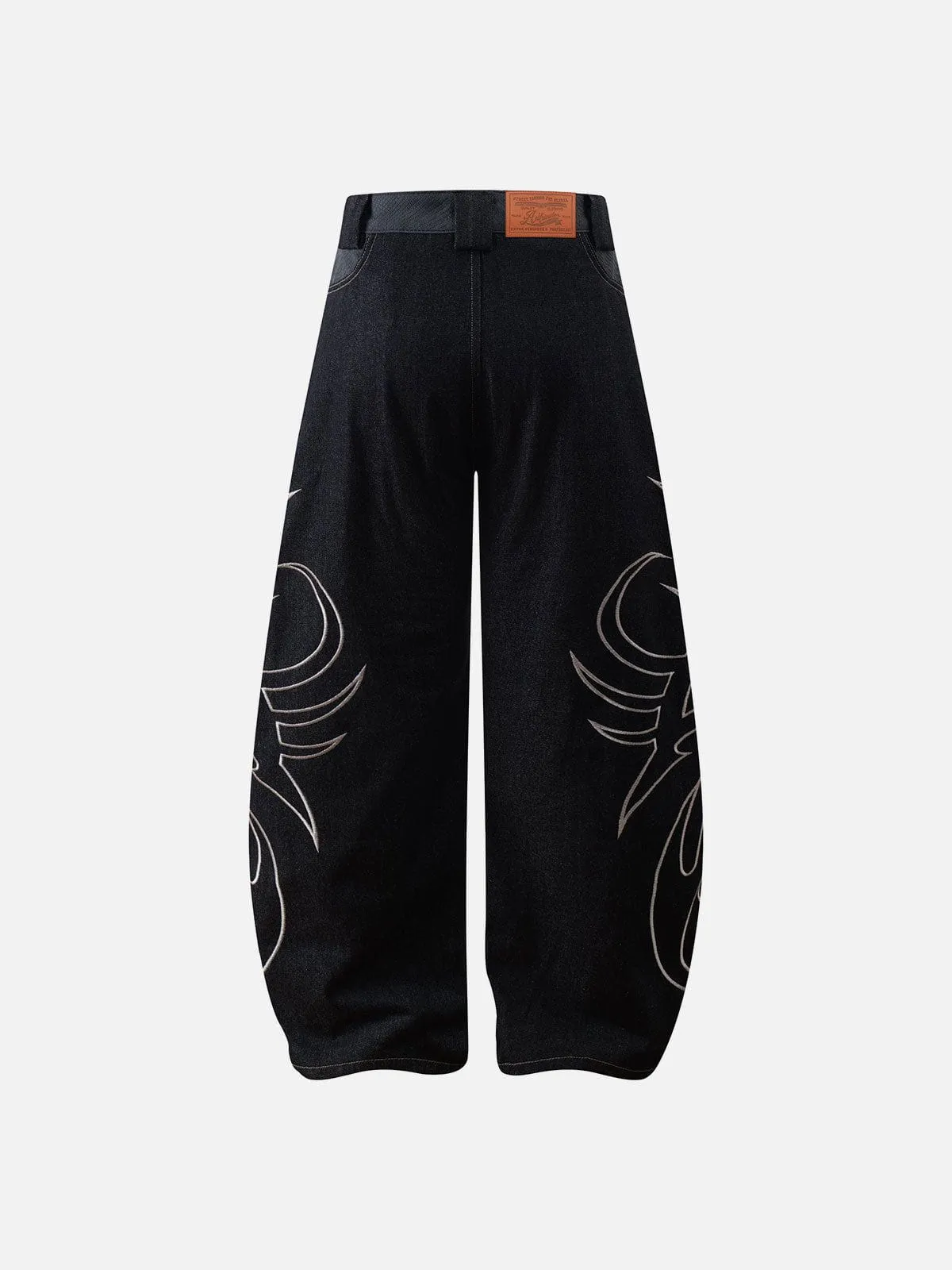 Aelfric Eden Baggy Barrel Embroidery Jeans sold by Aelfric Eden product image thumbnail 2