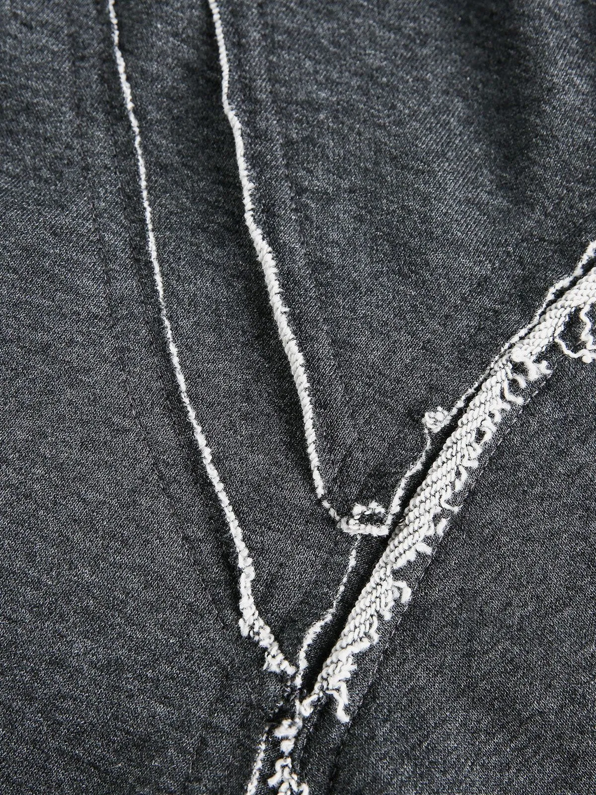 Aelfric Eden Fringe Boxy Zip Up Hoodie sold by Aelfric Eden product image thumbnail 4