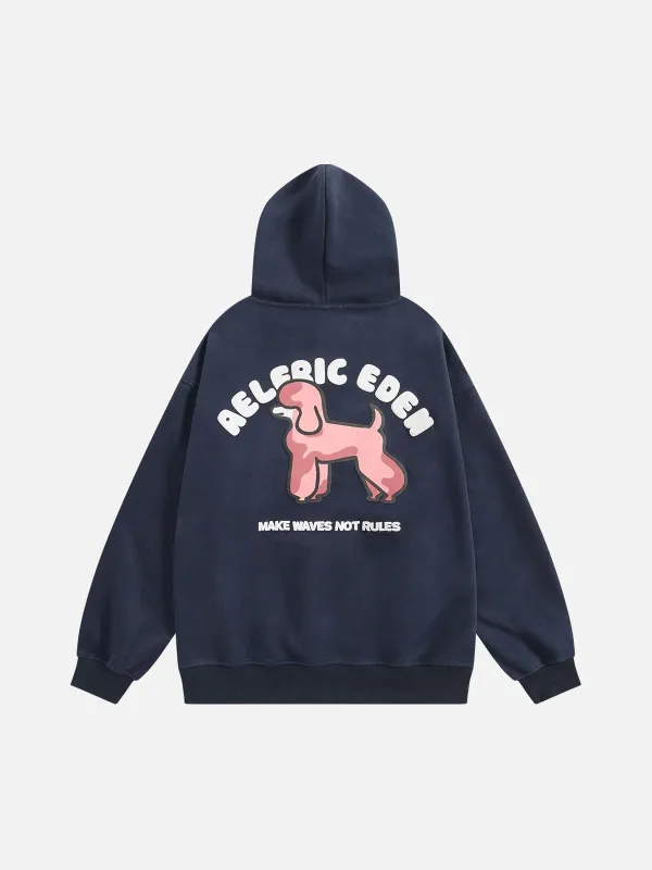 Aelfric Eden Cute Poodle Pullover Hoodie sold by Aelfric Eden