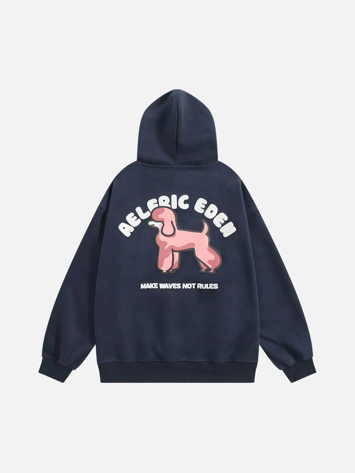 Aelfric Eden Oversized Cute Poodle Pullover Hoodie sold by Aelfric Eden