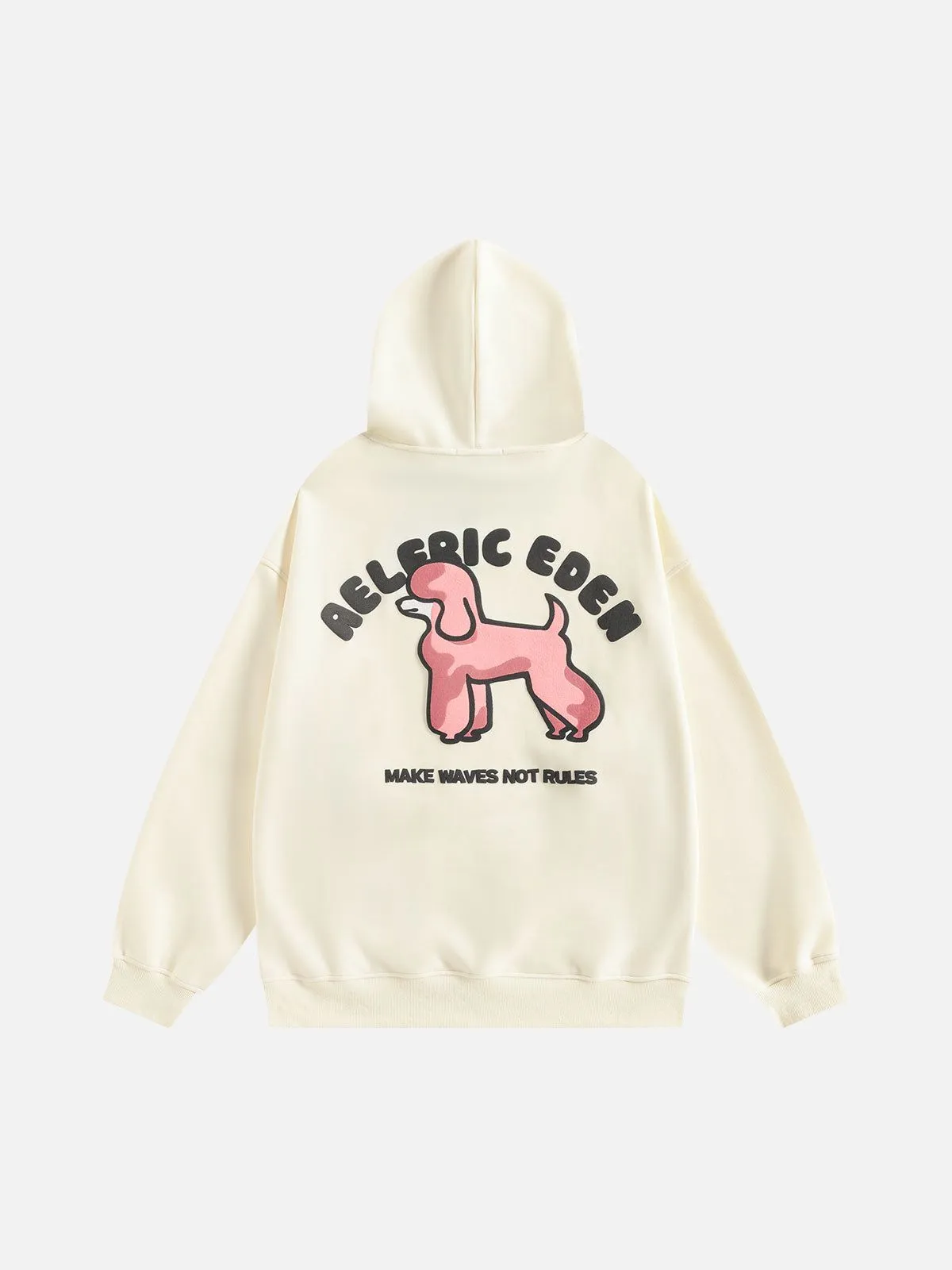 Aelfric Eden Oversized Cute Poodle Pullover Hoodie sold by Aelfric Eden product image thumbnail 2