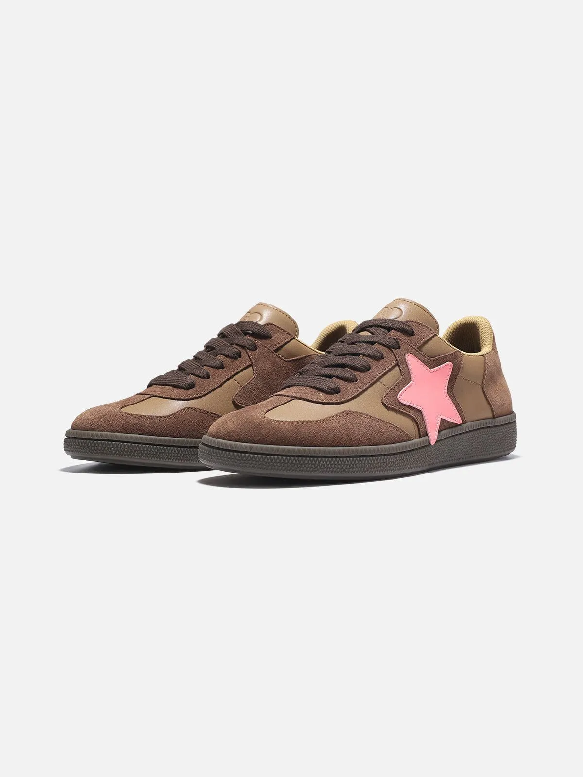 Triple Star Embroidery Star Gum Sole Skate Shoes sold by Aelfric Eden