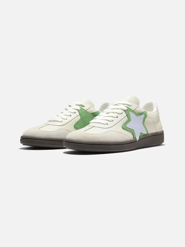 Triple Star Embroidery Star Gum Sole Skate Shoes sold by Aelfric Eden