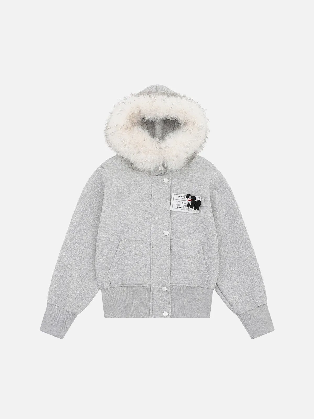 Aelfric Eden Faux Fur Collar Hoodie sold by Aelfric Eden