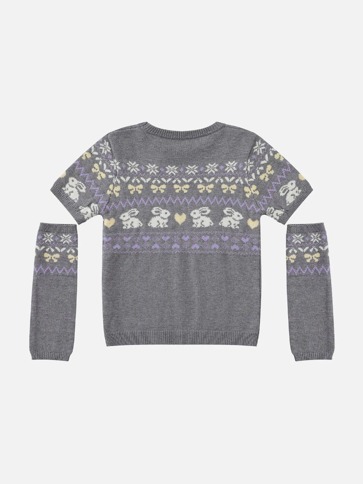 Aelfric Eden Fair Isle Graphic Knit Tee sold by Aelfric Eden product image thumbnail 3
