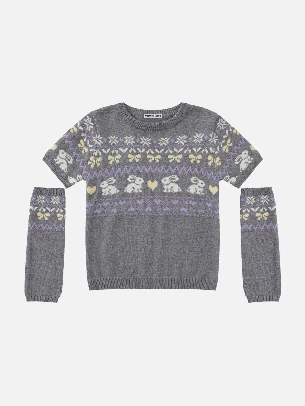 Aelfric Eden Fair Isle Graphic Knit Tee sold by Aelfric Eden