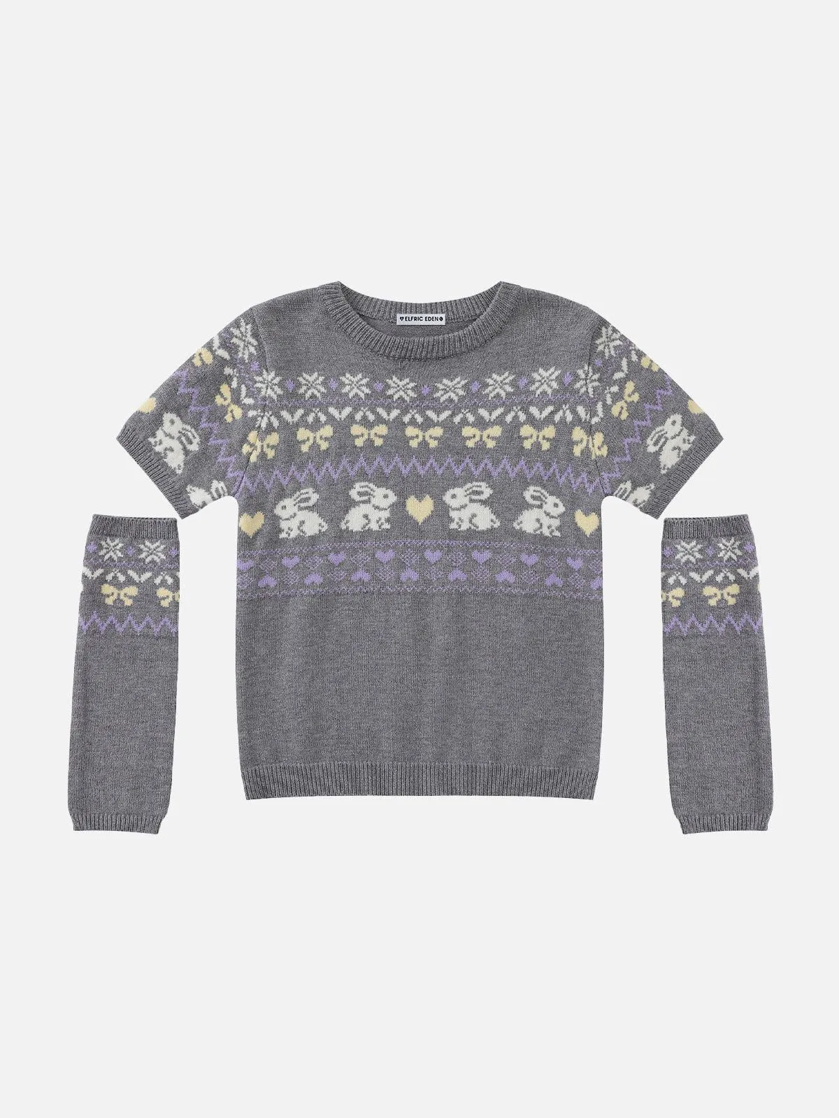 Aelfric Eden Fair Isle Graphic Knit Tee sold by Aelfric Eden