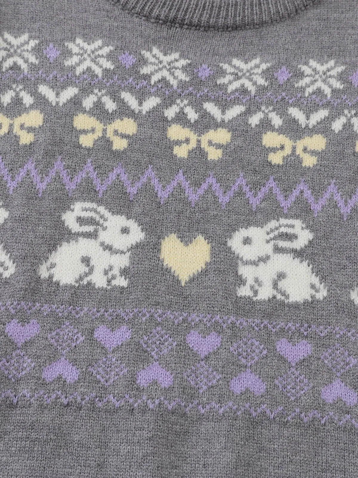 Aelfric Eden Fair Isle Graphic Knit Tee sold by Aelfric Eden product image thumbnail 4