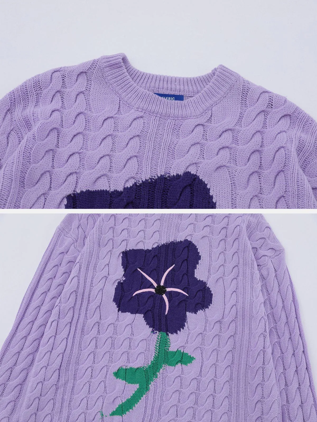 Aelfric Eden Flower Jacquard Sweater sold by Aelfric Eden product image thumbnail 3