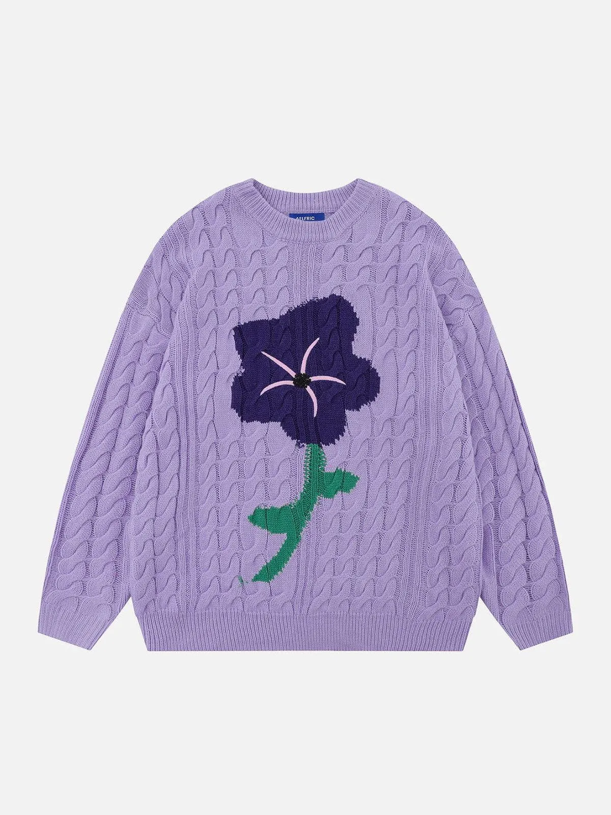 Aelfric Eden Flower Jacquard Sweater sold by Aelfric Eden