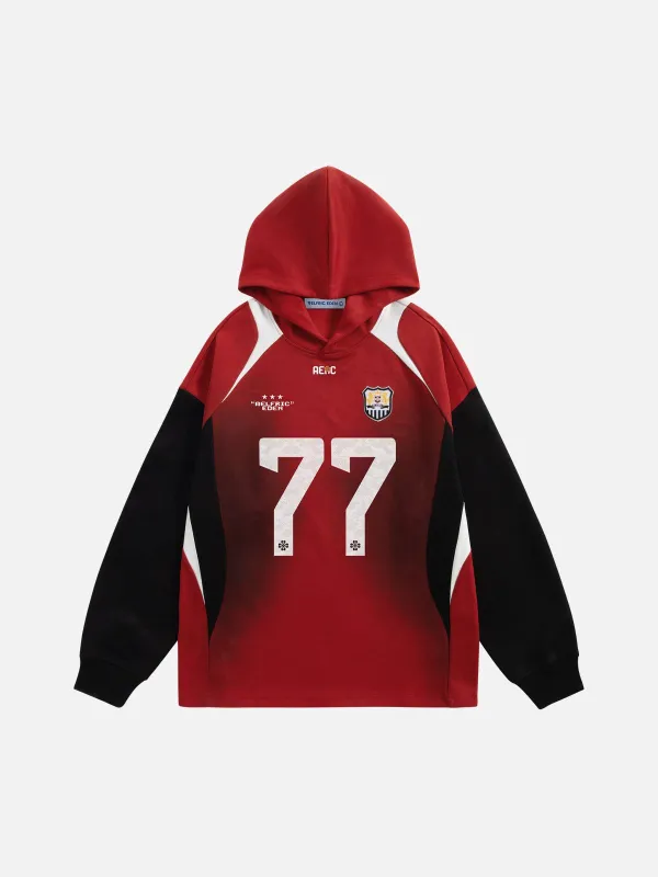 Aelfric Eden 77 Color Blocking Pullover Hoodie sold by Aelfric Eden