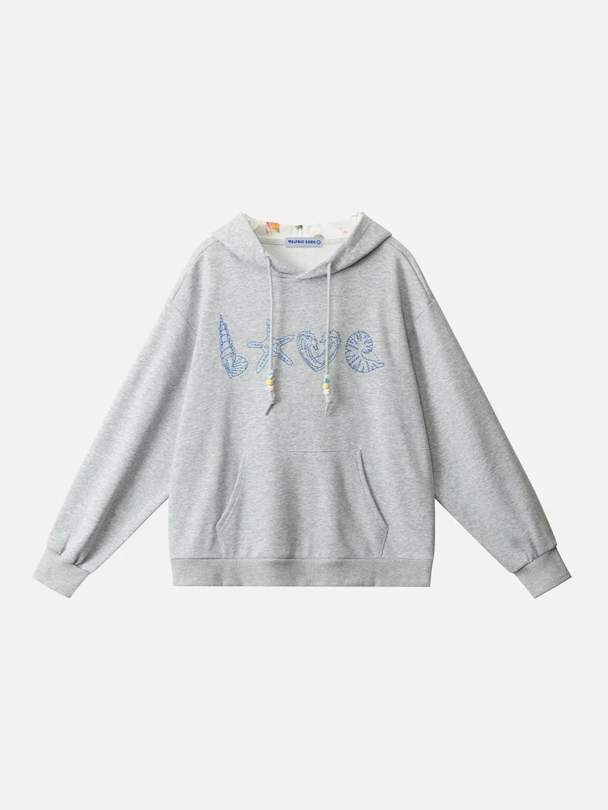 Aelfric Eden Embroidery Starfish Pullover Hoodie sold by Aelfric Eden product image thumbnail 3