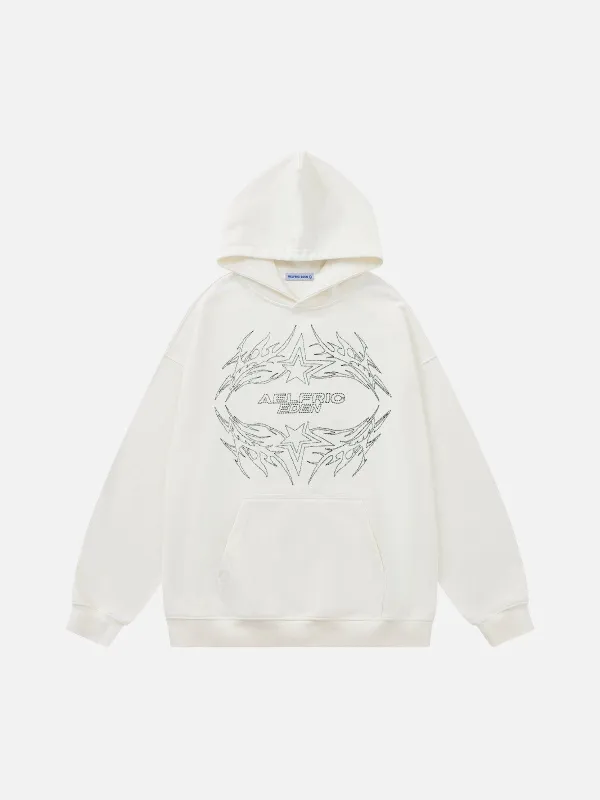 Aelfric Eden Thorny Star Pullover Hoodie sold by Aelfric Eden