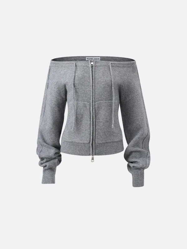 Aelfric Eden Off-the Shoulder Cardigan sold by Aelfric Eden