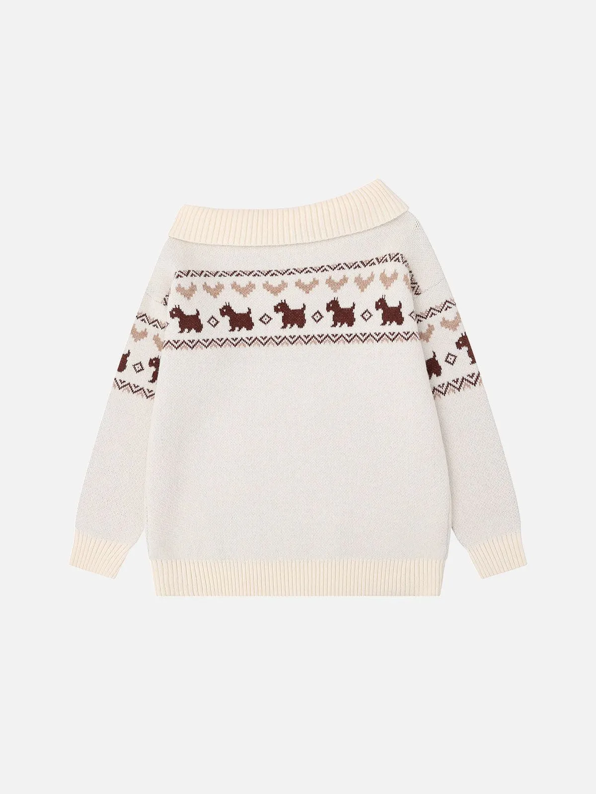 Aelfric Eden Puppy Fair Isle Sweater sold by Aelfric Eden