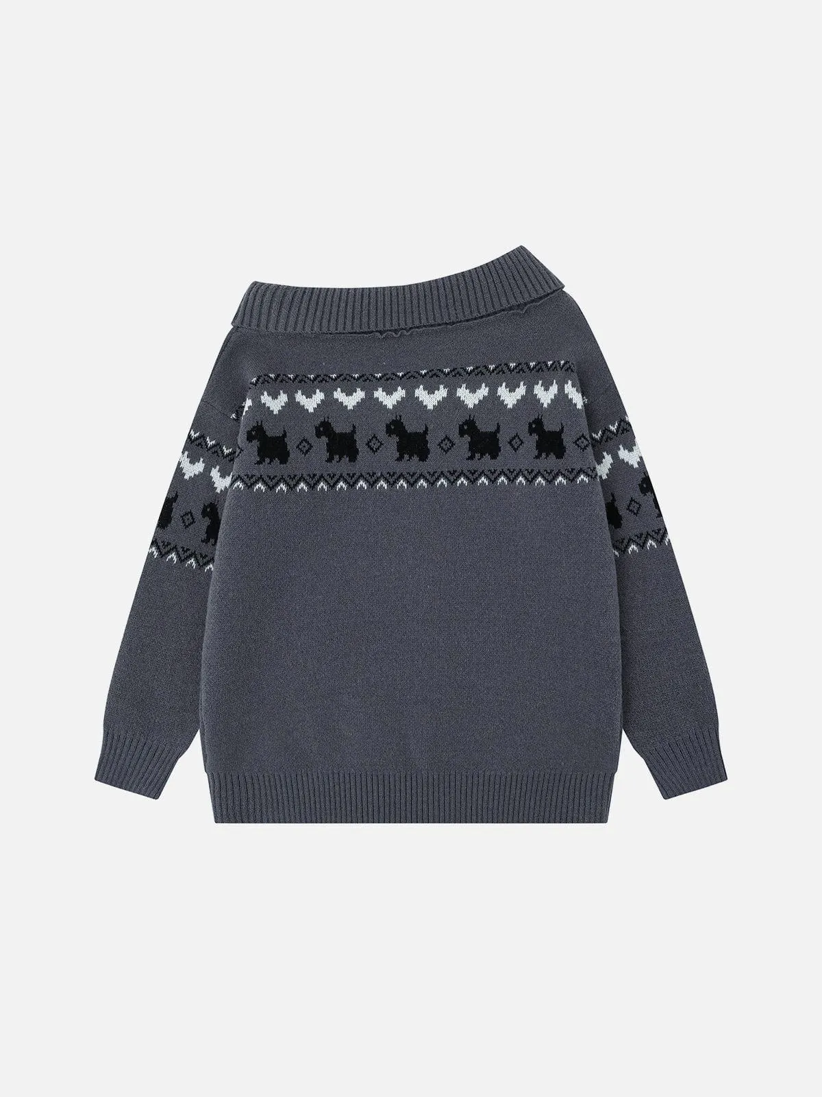 Aelfric Eden Puppy Fair Isle Sweater sold by Aelfric Eden product image thumbnail 2