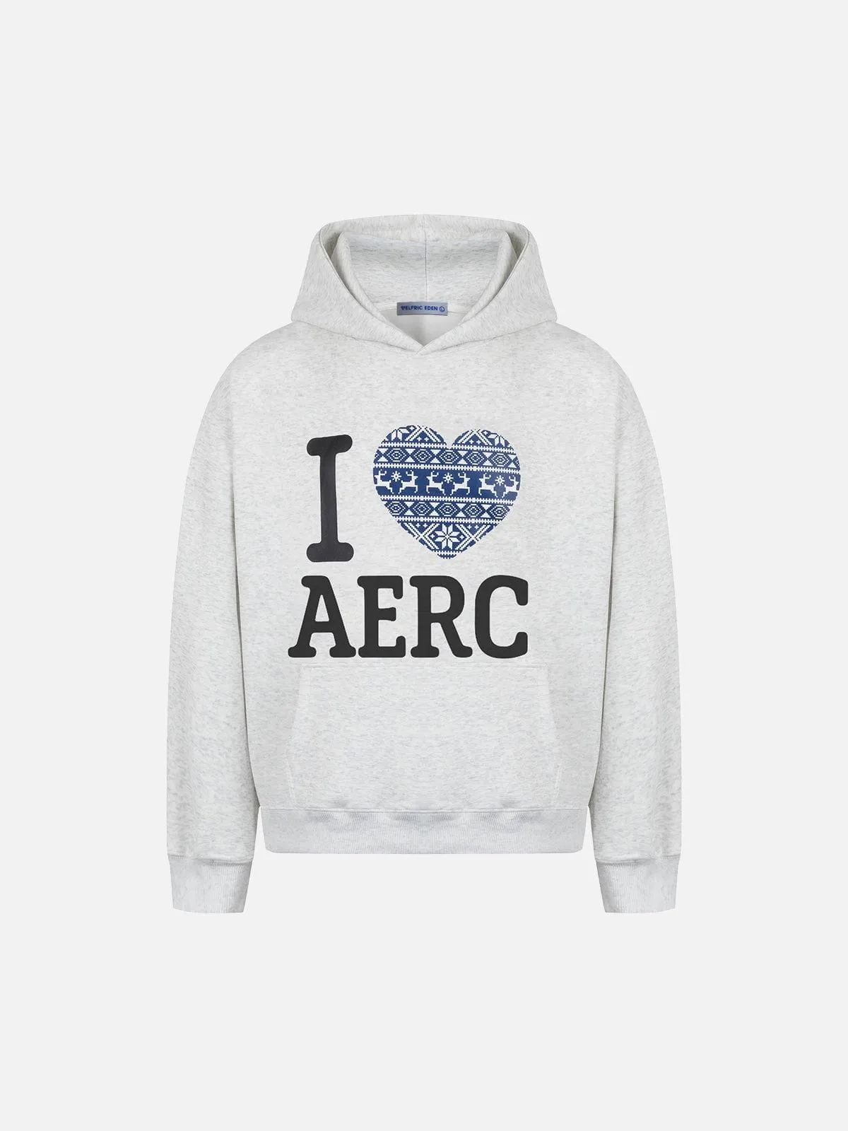 Aelfric Eden Heart Print Pullover Hoodie sold by Aelfric Eden