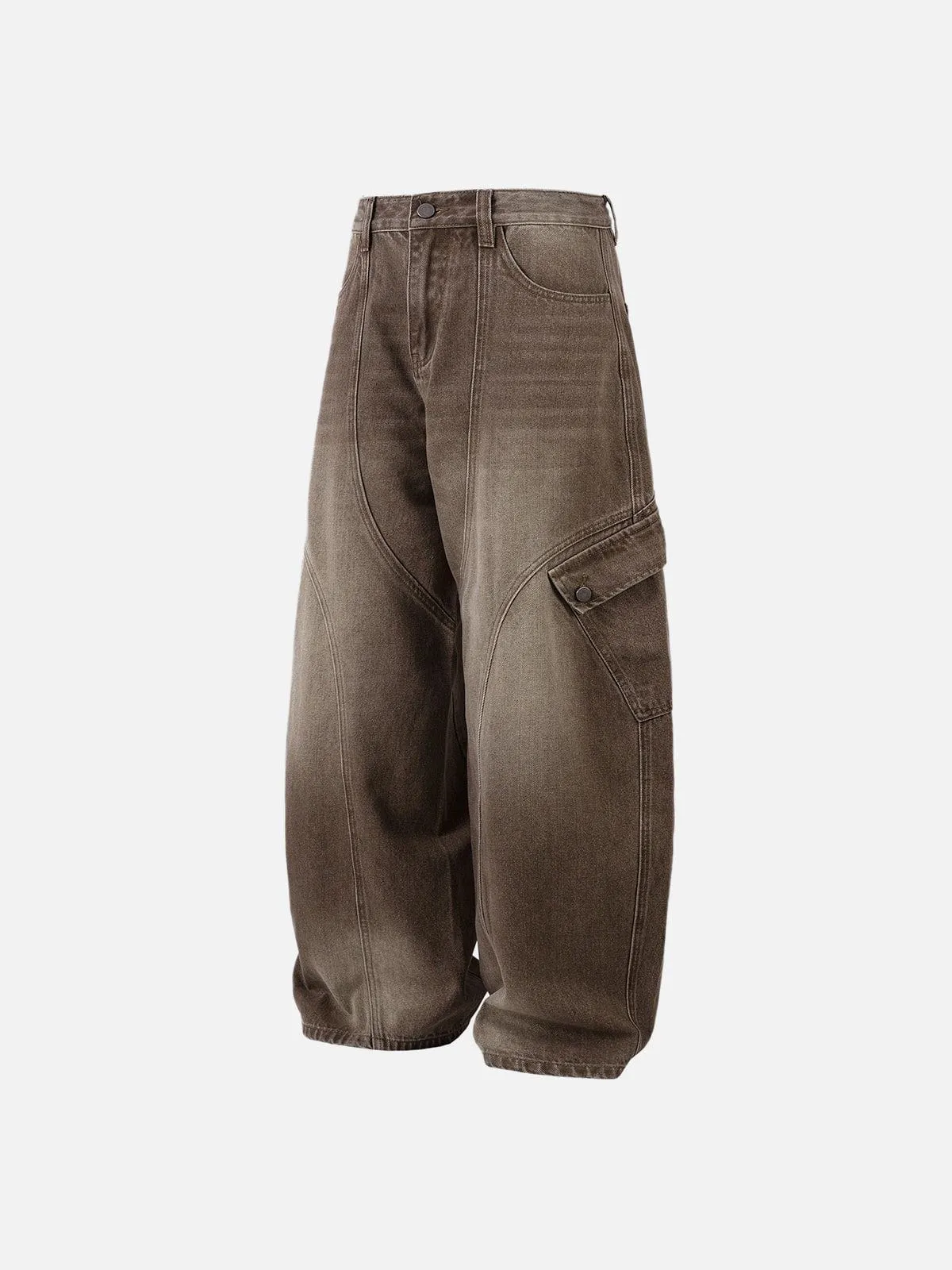 Aelfric Eden Washed Baggy Barrel Jeans sold by Aelfric Eden product image thumbnail 3