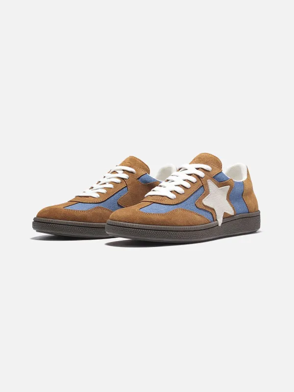 Triple Star Embroidery Star Gum Sole Skate Shoes sold by Aelfric Eden