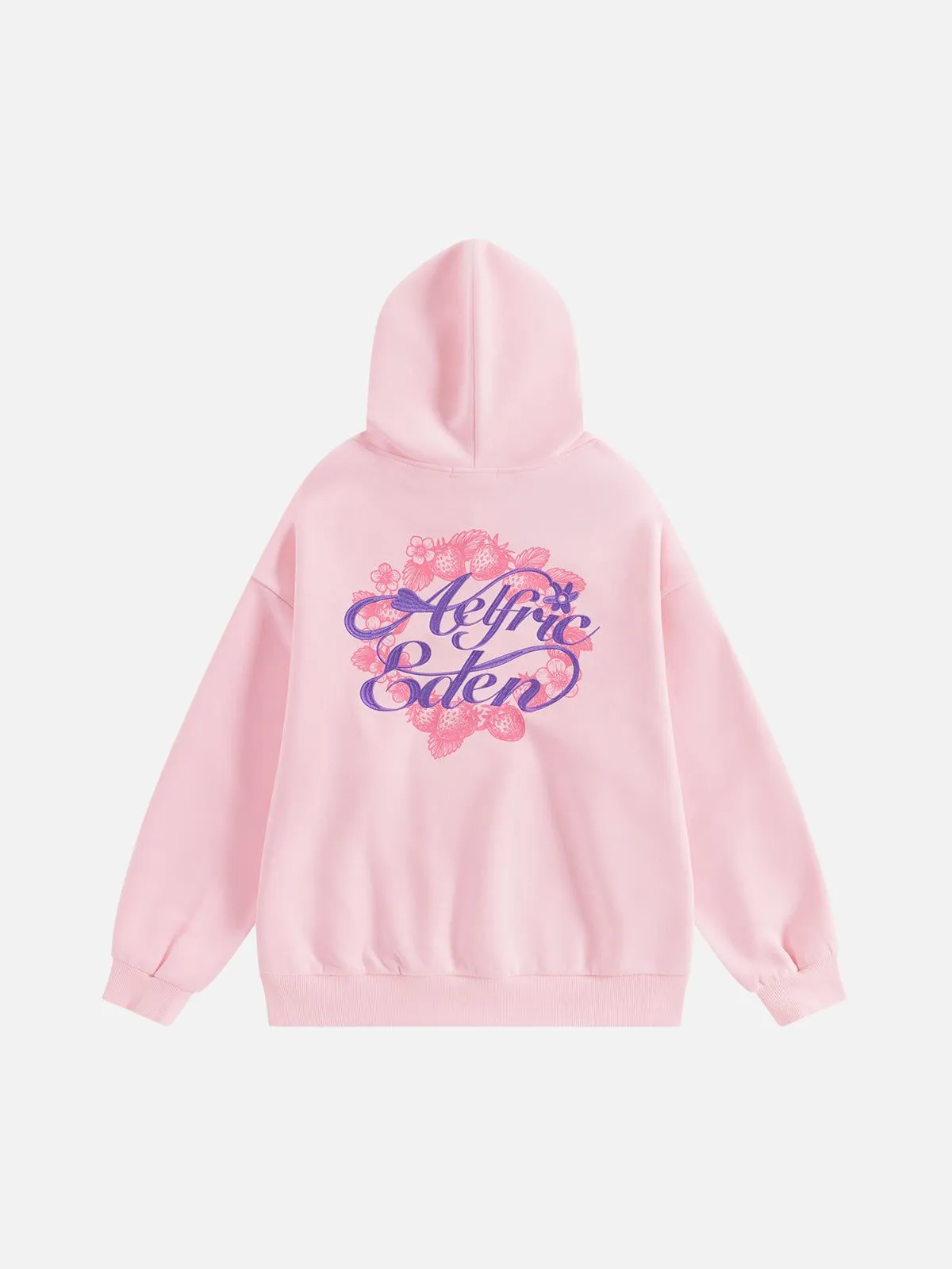 Aelfric Eden Strawberry Floral Pullover Hoodie sold by Aelfric Eden
