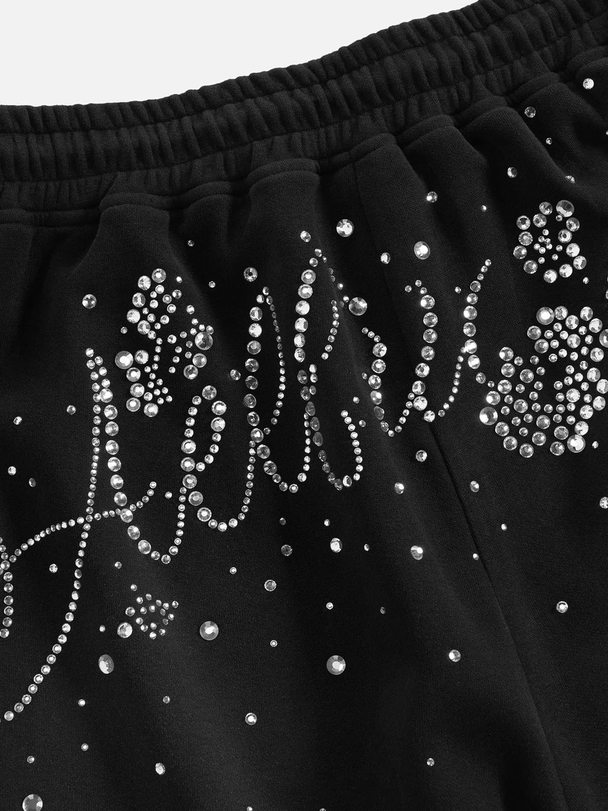 Aelfric Eden Rhinestone Super Baggy Barrel Sweatpants sold by Aelfric Eden product image thumbnail 3