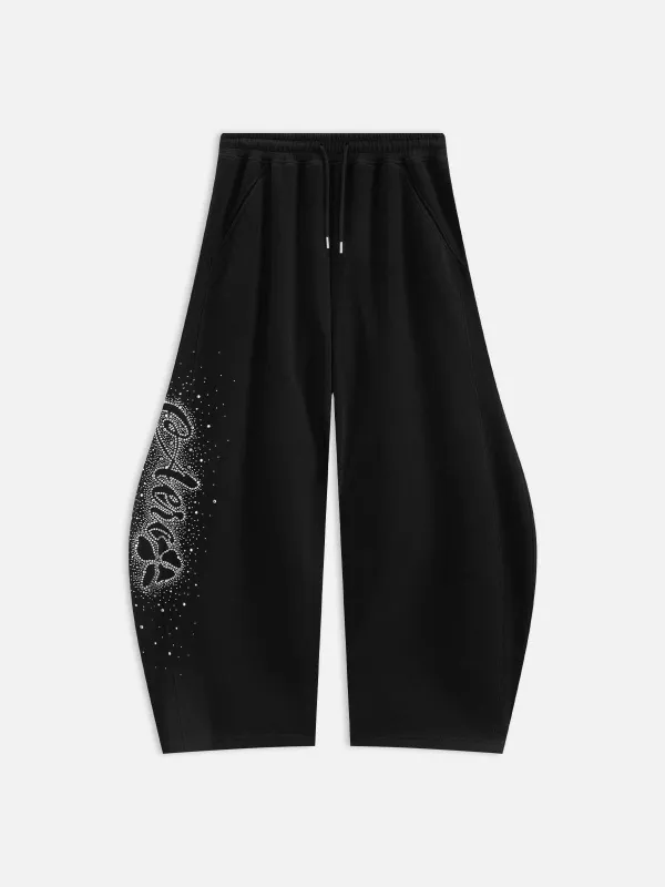 [Pre-Order] Aelfric Eden Rhinestone Super Baggy Barrel Sweatpants sold by Aelfric Eden