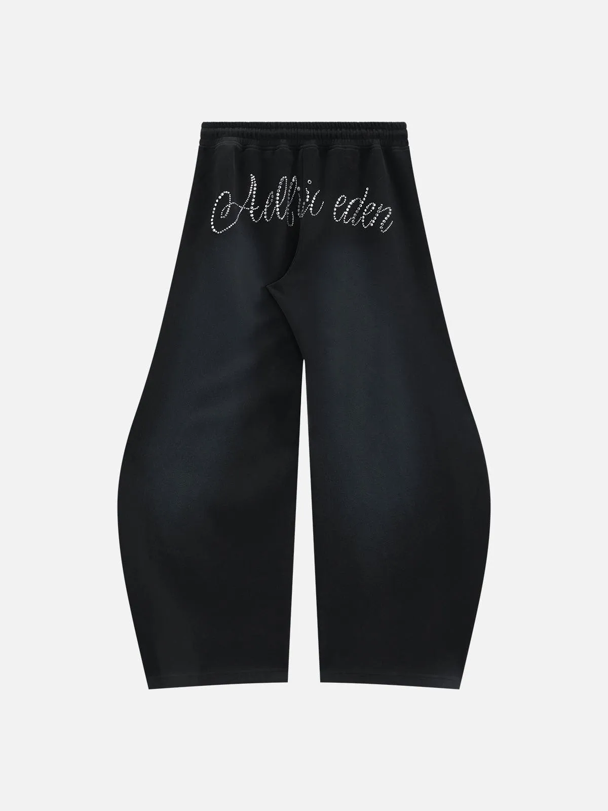 Aelfric Eden Rhinestone Washed Super Baggy Barrel Sweatpants sold by Aelfric Eden product image thumbnail 2