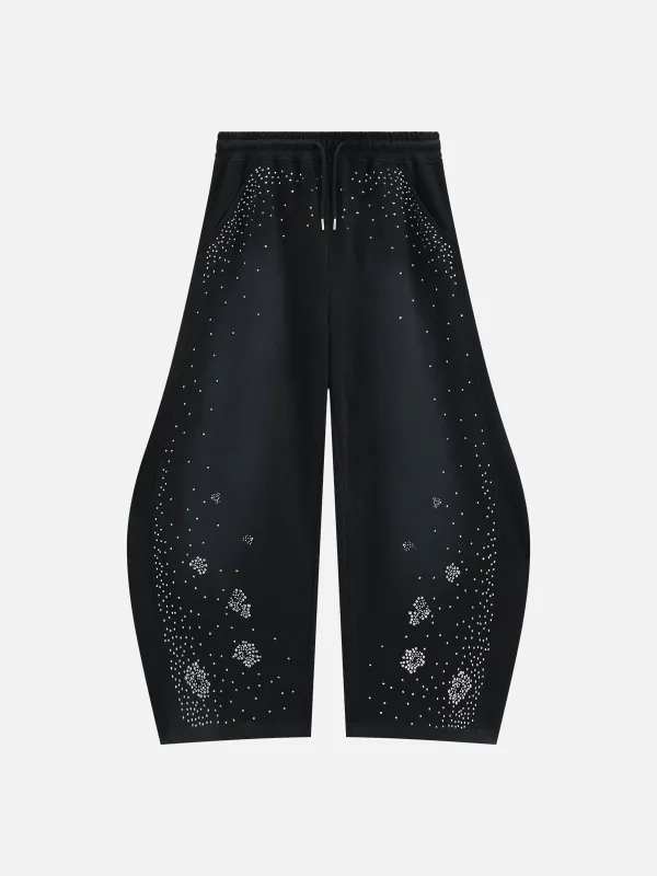 [Pre-Order] Aelfric Eden Rhinestone Washed Super Baggy Barrel Sweatpants sold by Aelfric Eden