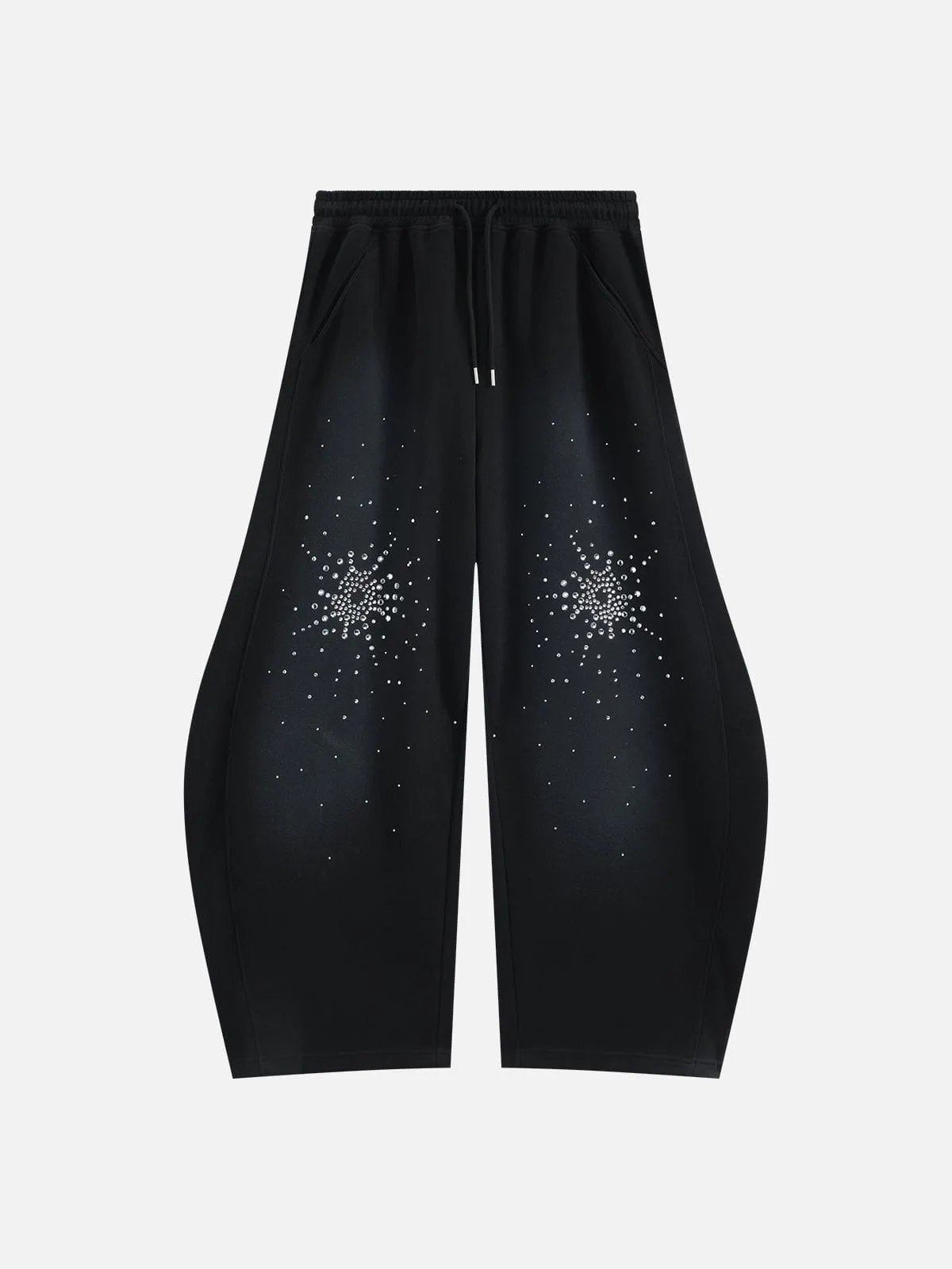 Aelfric Eden Floral Rhinestone Super Baggy Barrel Sweatpants sold by Aelfric Eden