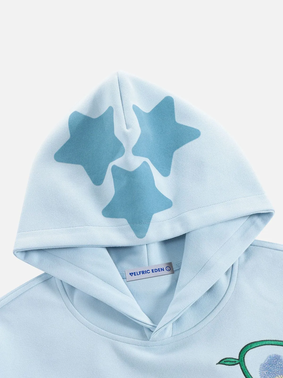 Aelfric Eden Star Rhinestone Floral Hoodie sold by Aelfric Eden product image thumbnail 3