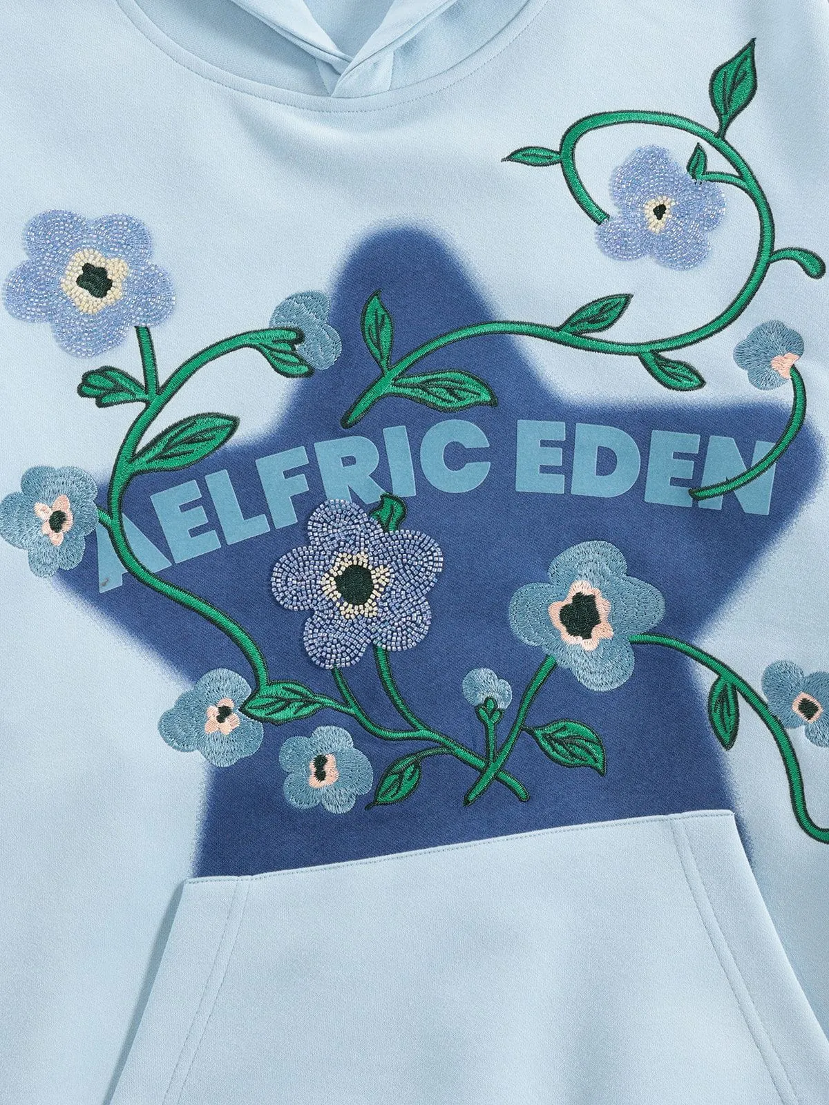 Aelfric Eden Star Rhinestone Floral Hoodie sold by Aelfric Eden product image thumbnail 4