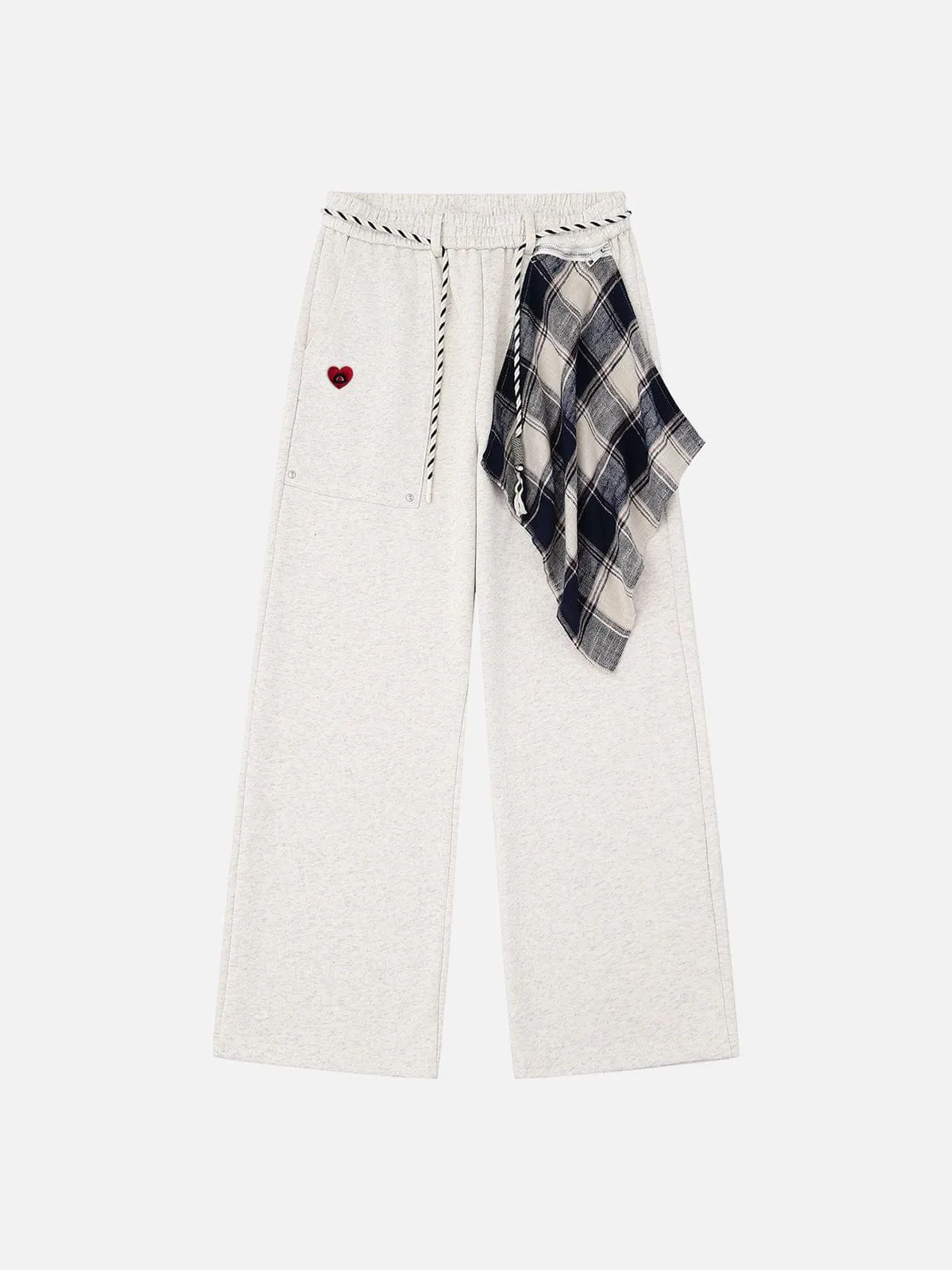 Aelfric Eden Plaid Kerchief Baggy Sweatpants sold by Aelfric Eden