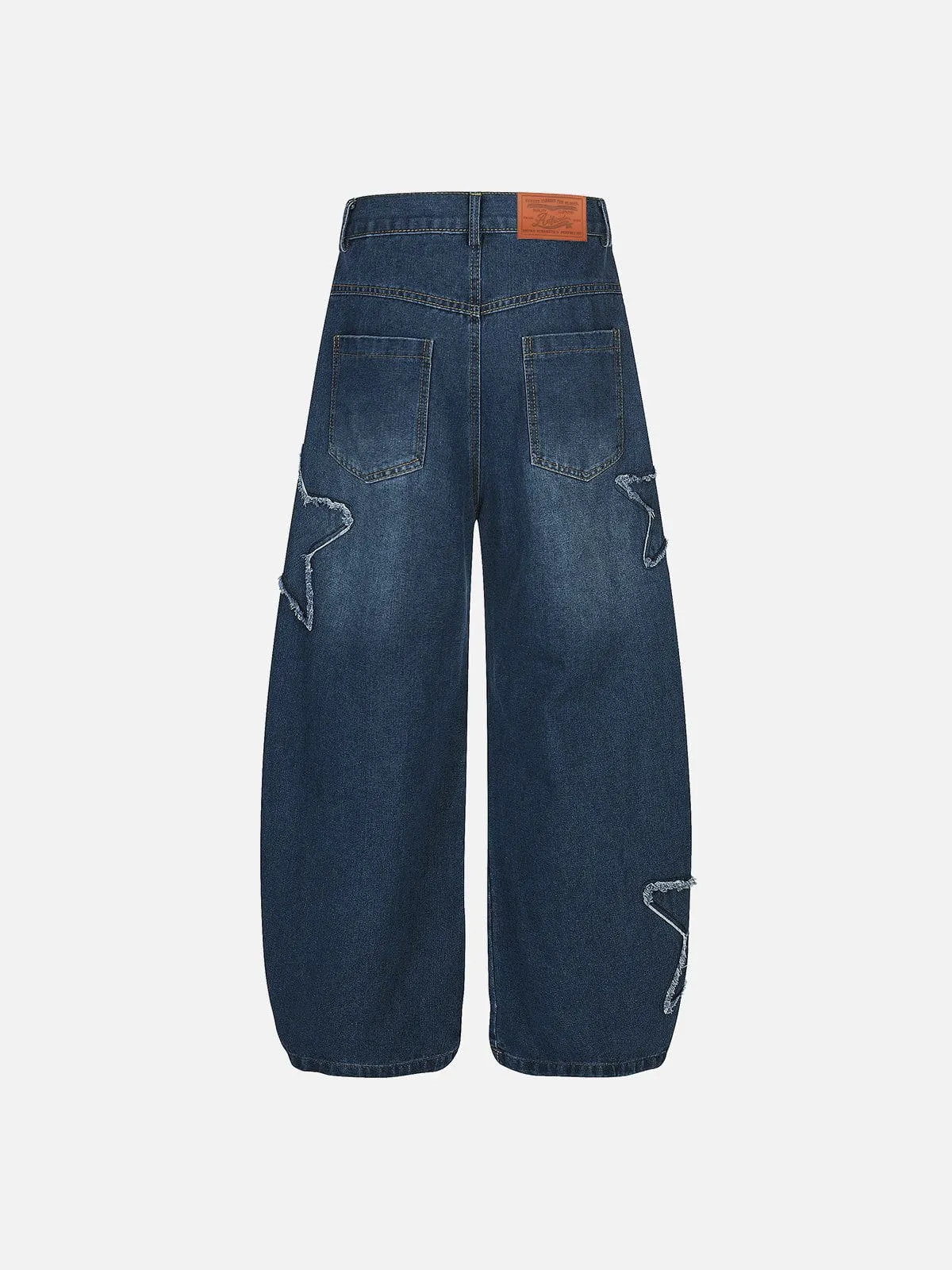 Aelfric Eden Applique Star Baggy Barrel Jeans sold by Aelfric Eden product image thumbnail 2