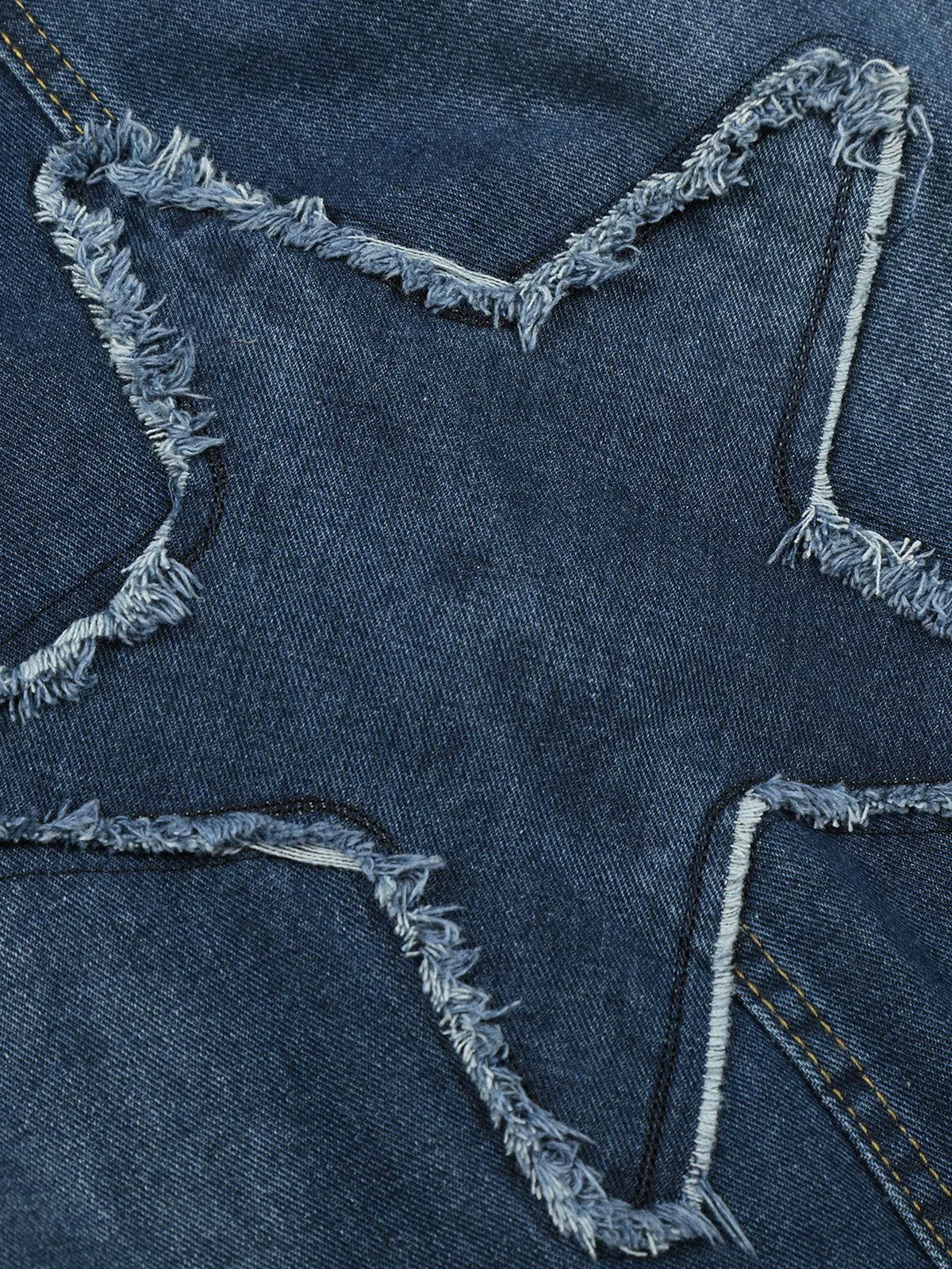 Aelfric Eden Applique Star Baggy Barrel Jeans sold by Aelfric Eden product image thumbnail 3