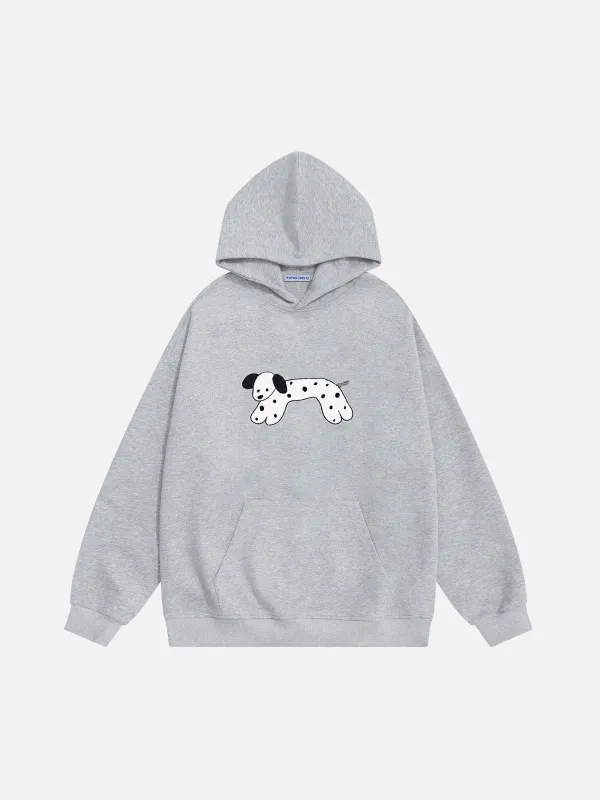 Aelfric Eden Cartoon Dalmatian Pullover Hoodie sold by Aelfric Eden