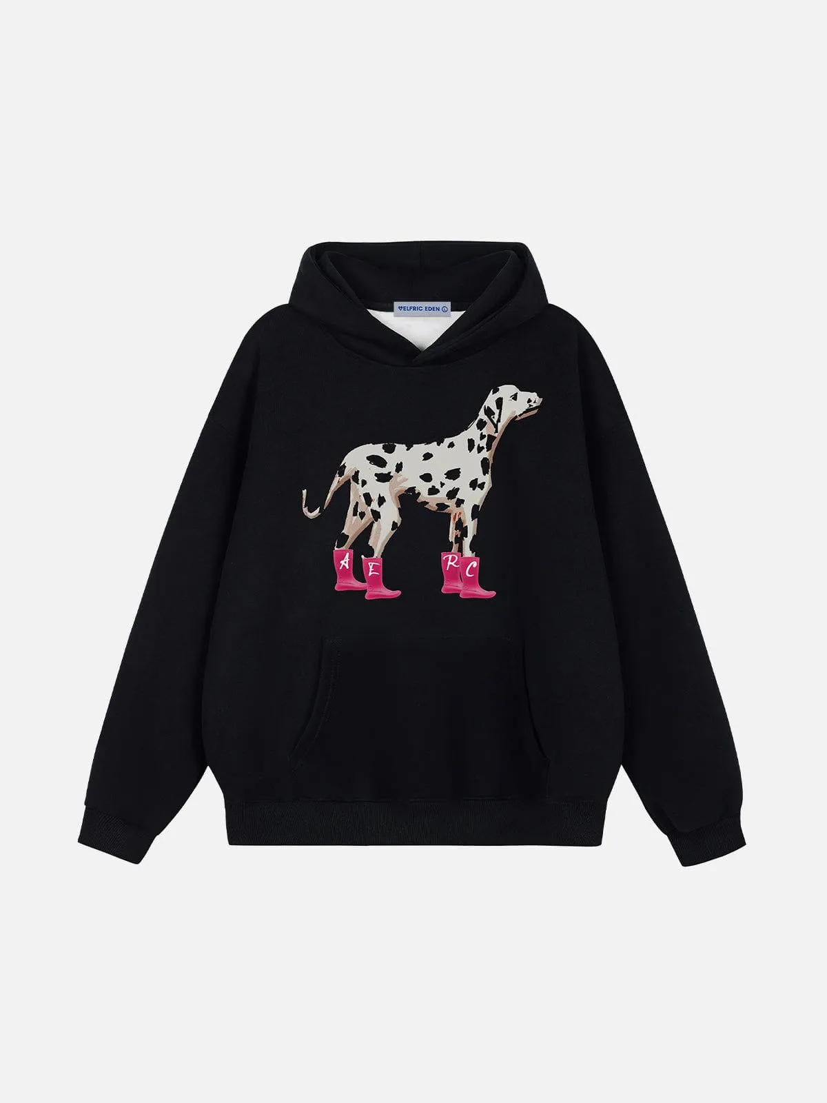 Aelfric Eden Dalmatian Pattern Pullover Hoodie sold by Aelfric Eden