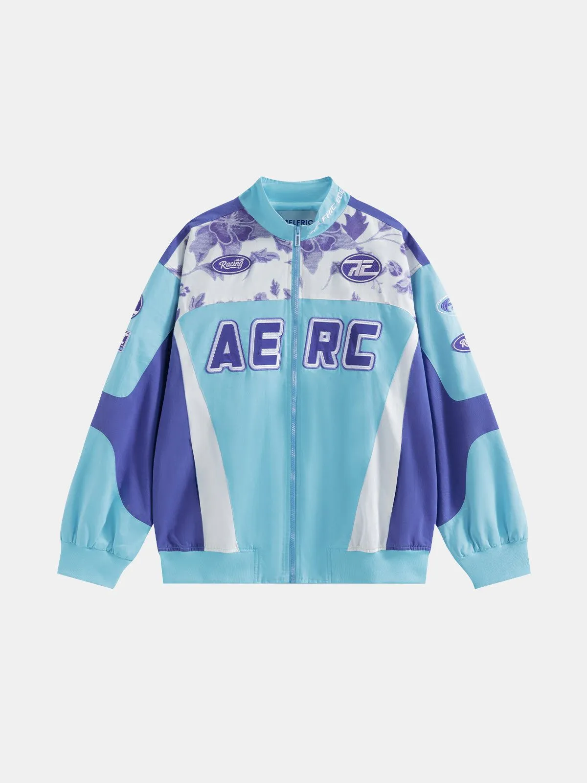 Aelfric Eden Floral Patchwork Racing Jacket sold by Aelfric Eden