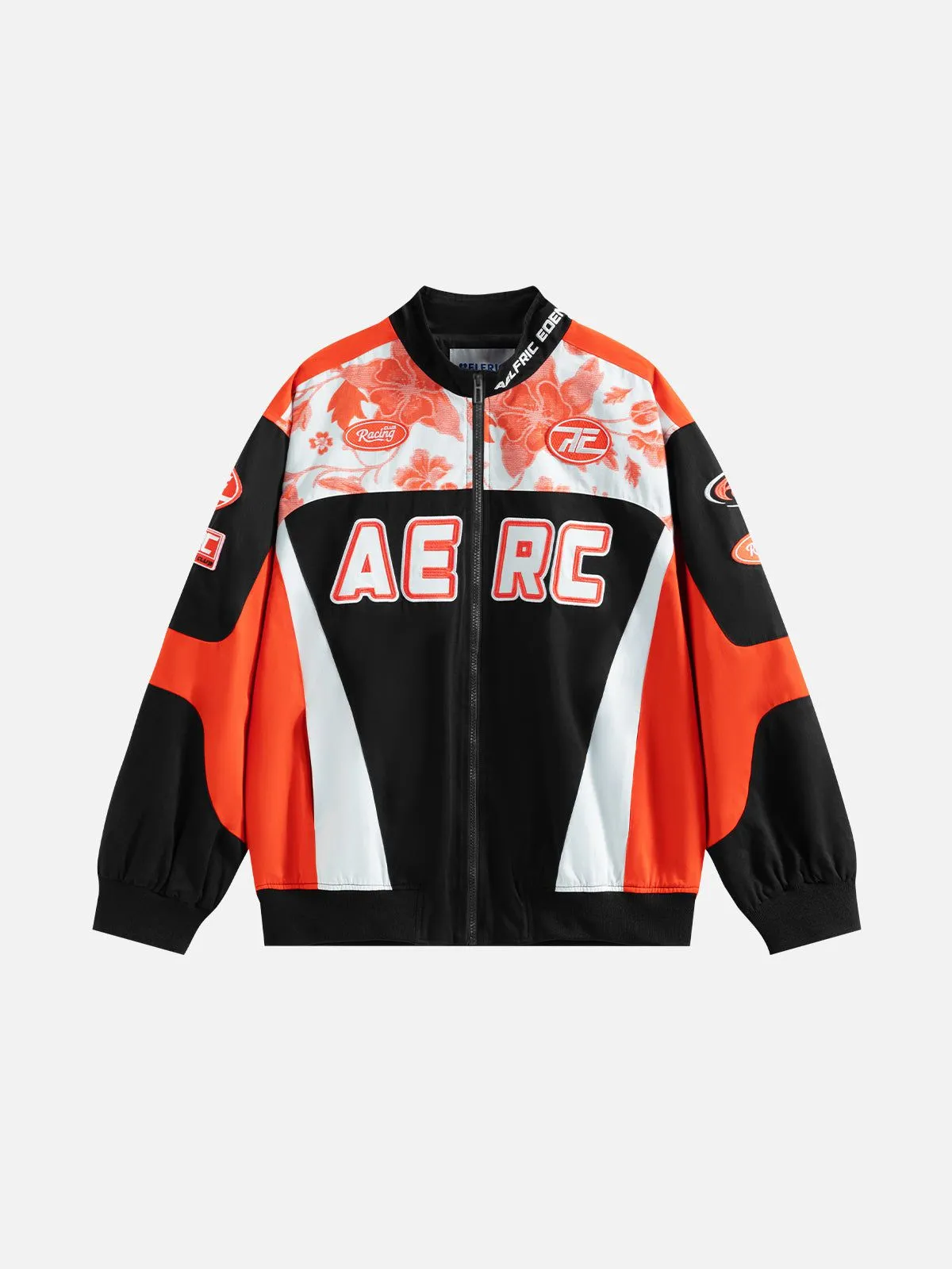 Aelfric Eden Floral Patchwork Racing Jacket sold by Aelfric Eden product image thumbnail 2