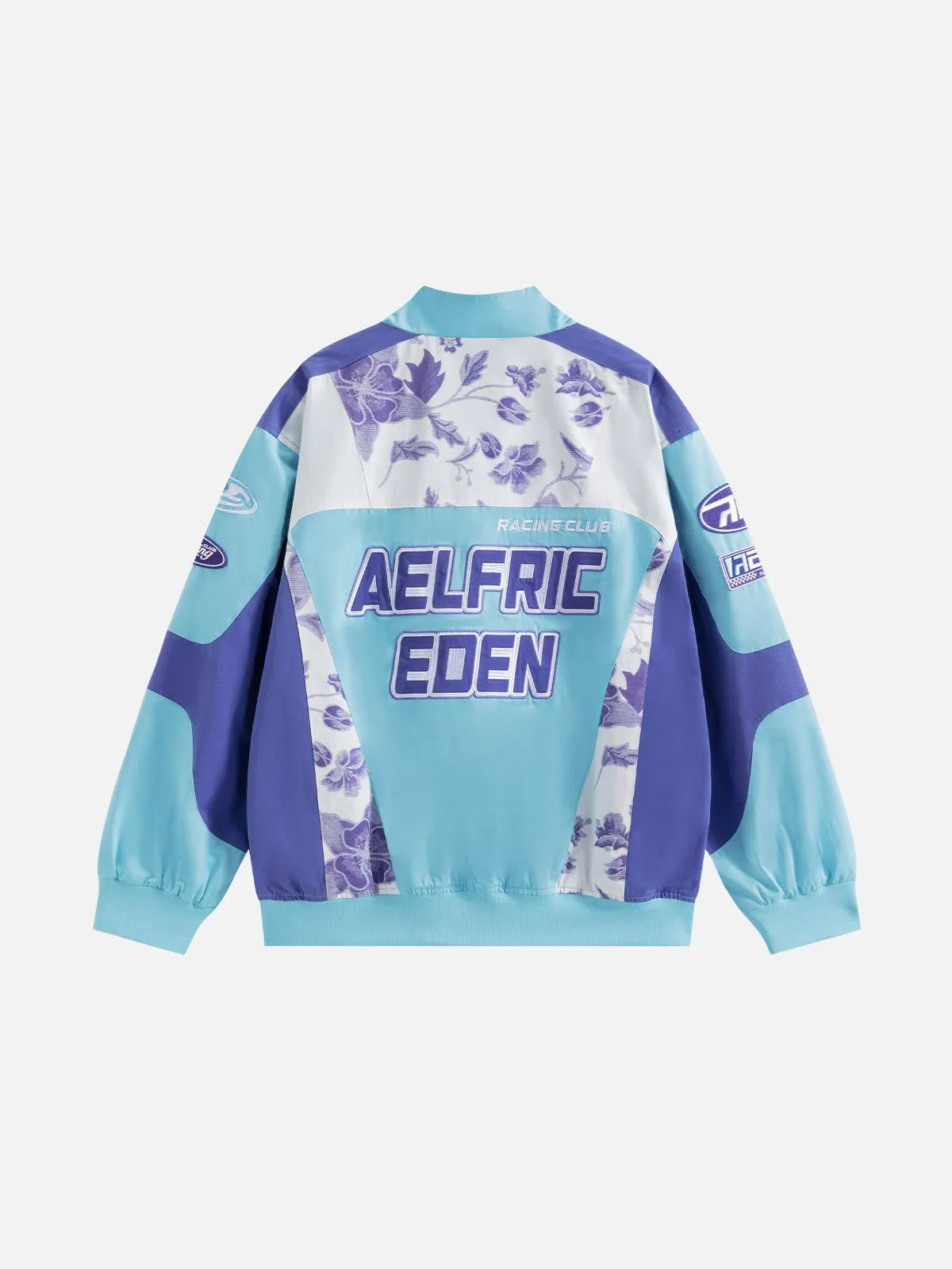 Aelfric Eden Floral Patchwork Racing Jacket sold by Aelfric Eden product image thumbnail 3