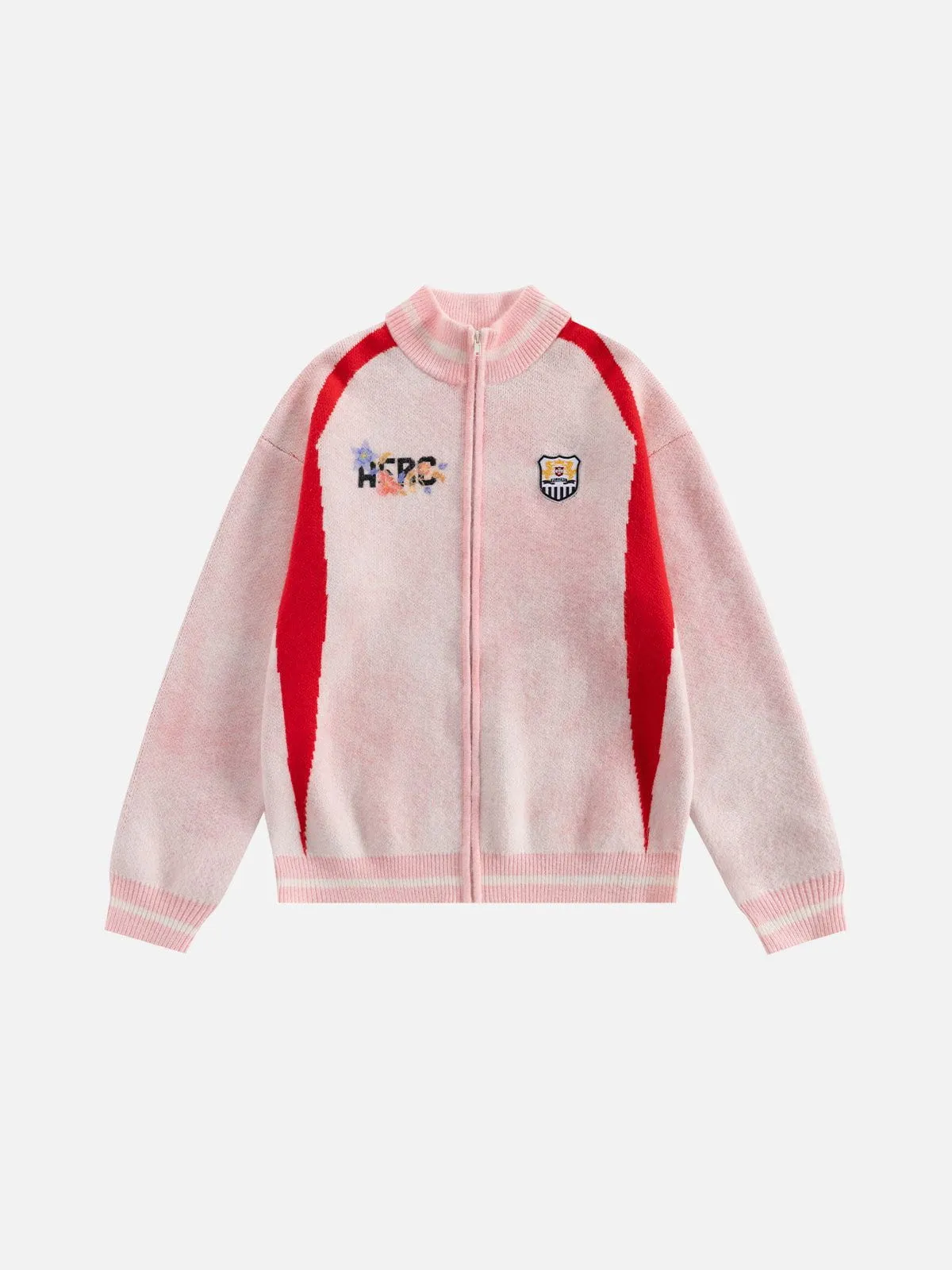 Aelfric Eden Color Blocking Floral Graphic Cardigan sold by Aelfric Eden