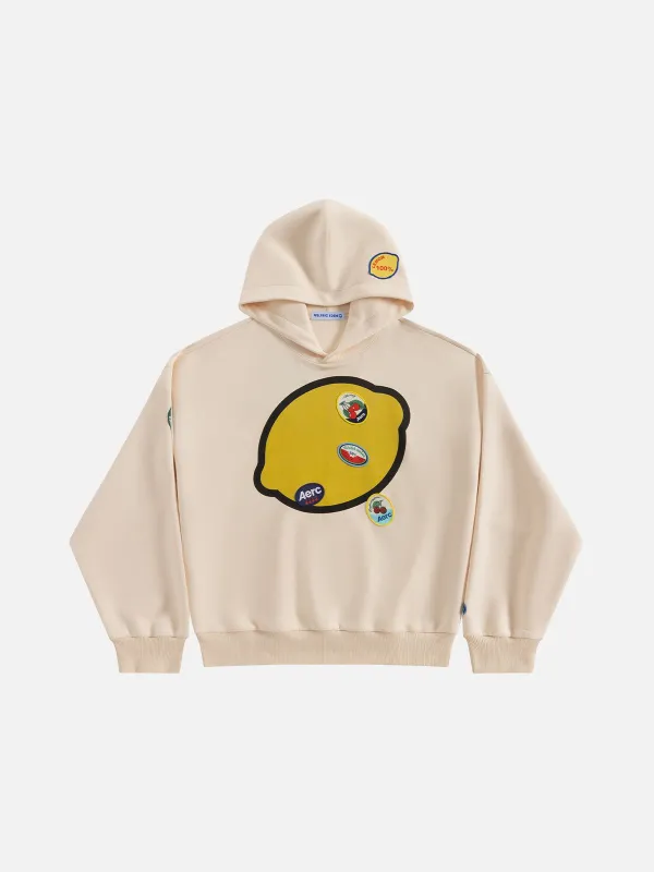 Aelfric Eden Lemon Graphic Pullover Hoodie sold by Aelfric Eden