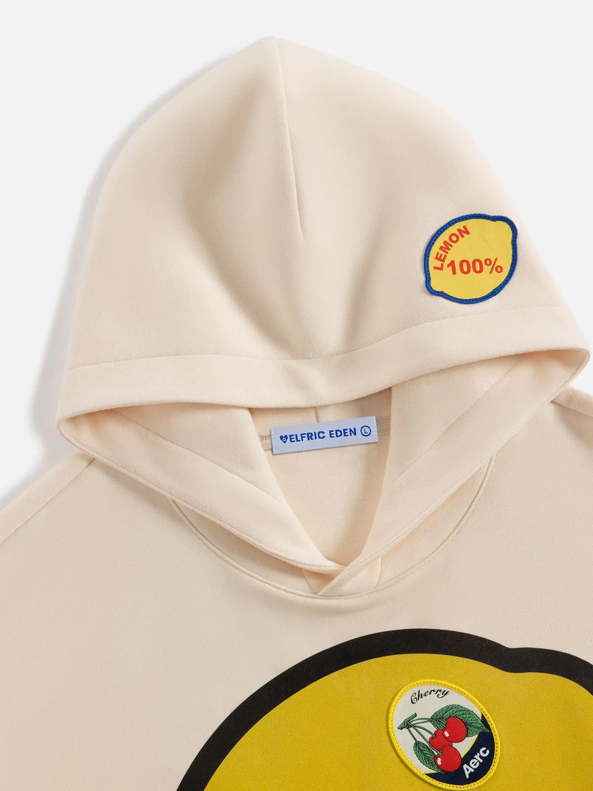 Aelfric Eden Lemon Graphic Pullover Hoodie sold by Aelfric Eden product image thumbnail 3