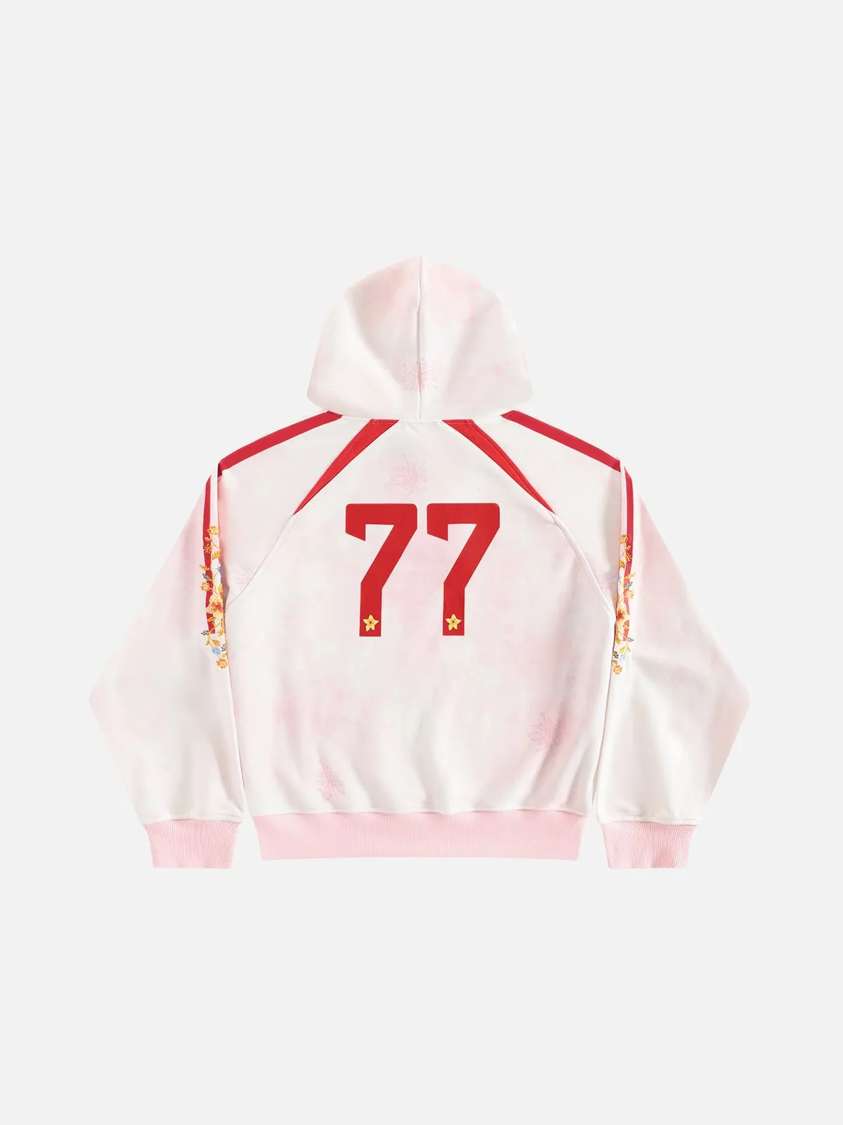 Aelfric Eden Oversized Color Blocking Floral Graphic Pullover Hoodie sold by Aelfric Eden product image thumbnail 2