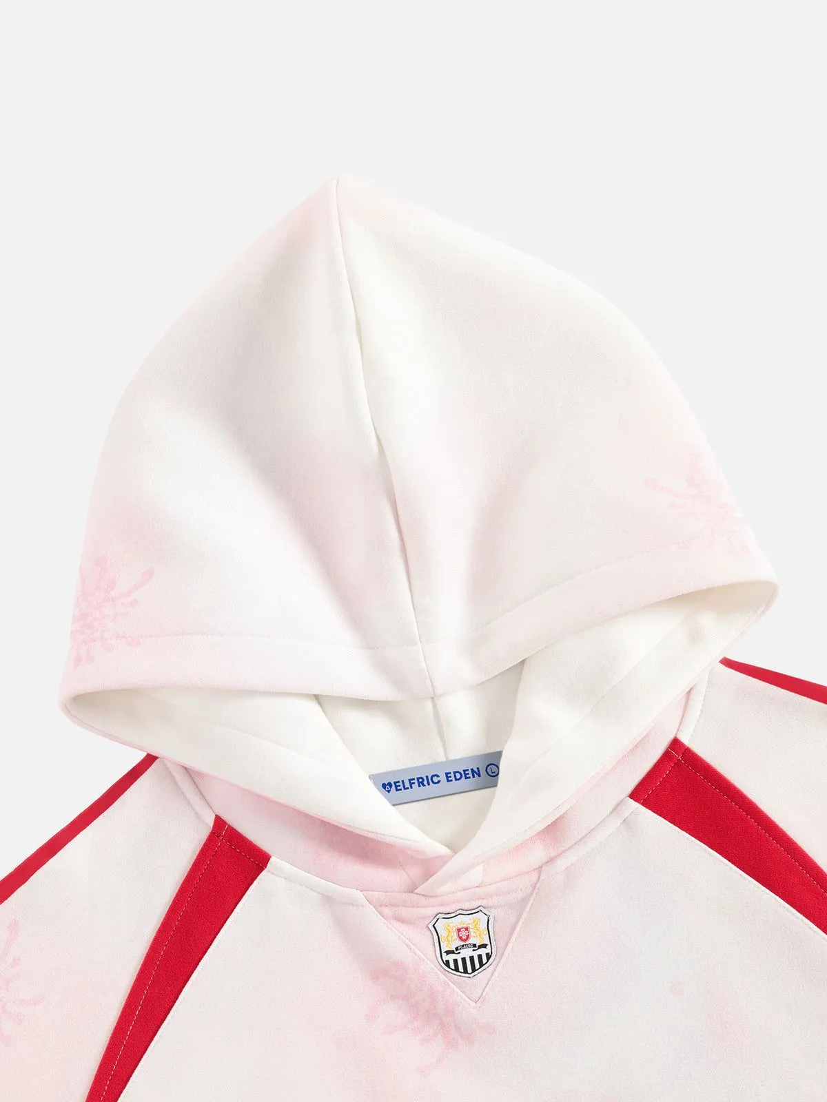 Aelfric Eden Oversized Color Blocking Floral Graphic Pullover Hoodie sold by Aelfric Eden product image thumbnail 3