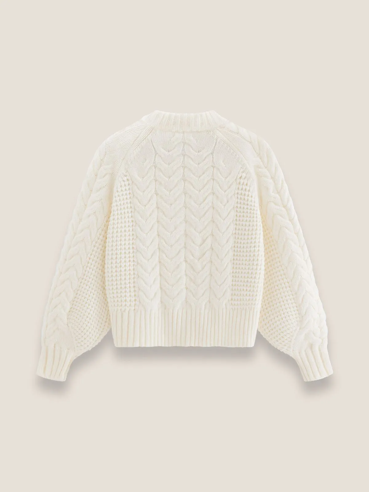 Aelfric Eden Essential Cable Cardigan sold by Aelfric Eden product image thumbnail 2