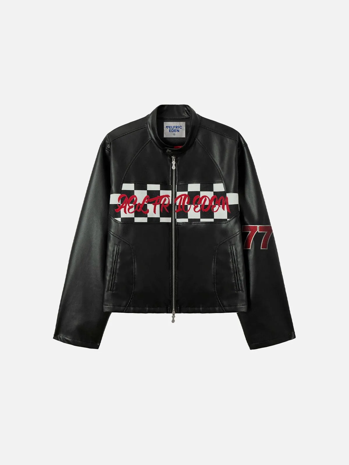 Aelfric Eden Checkerboard Boxy Racing Jacket sold by Aelfric Eden
